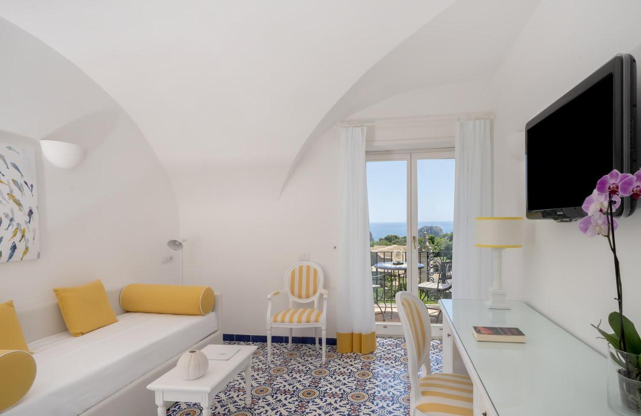 Sina Flora Otel Capri Dış mekan fotoğraf