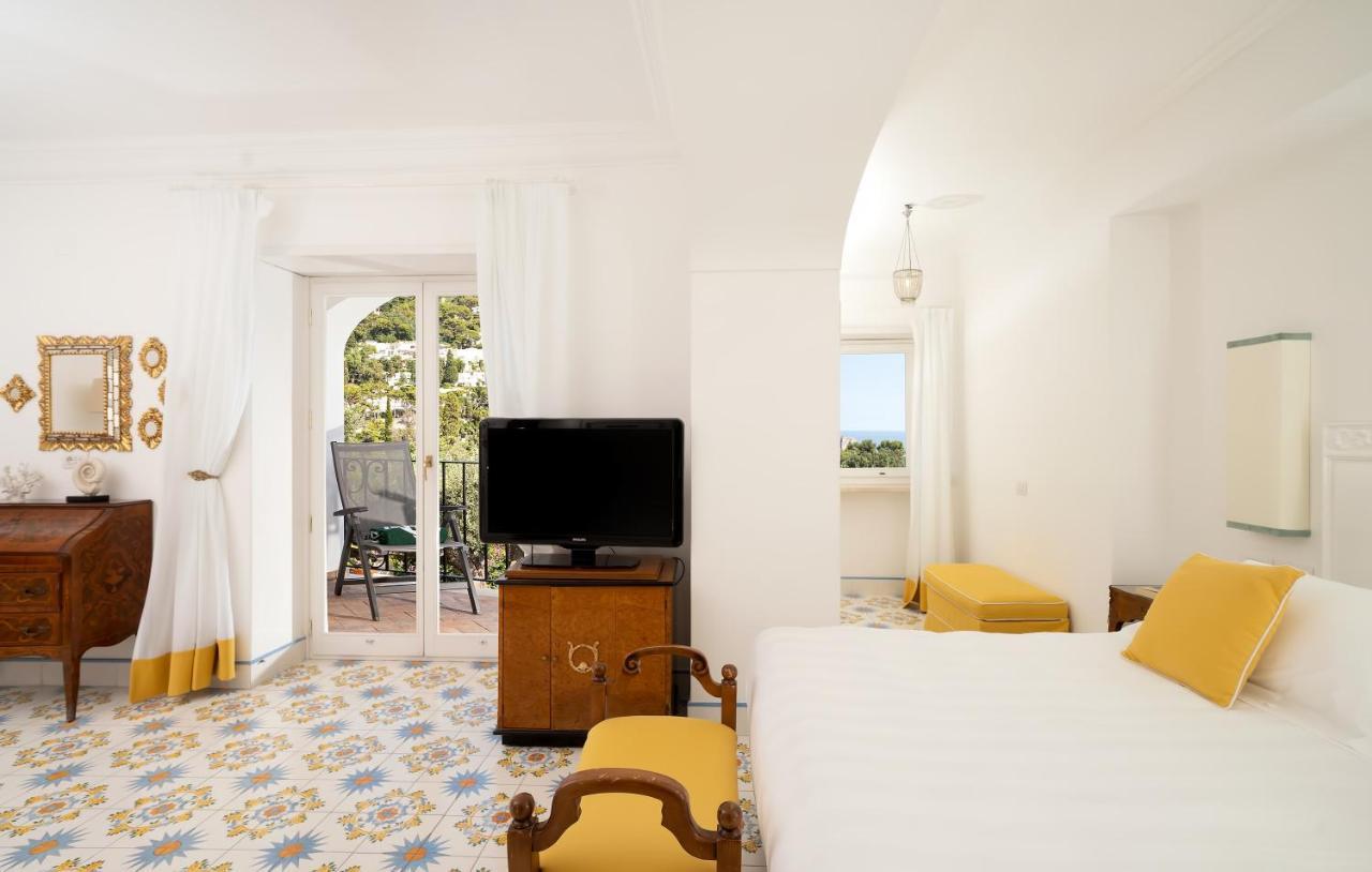 Sina Flora Otel Capri Dış mekan fotoğraf