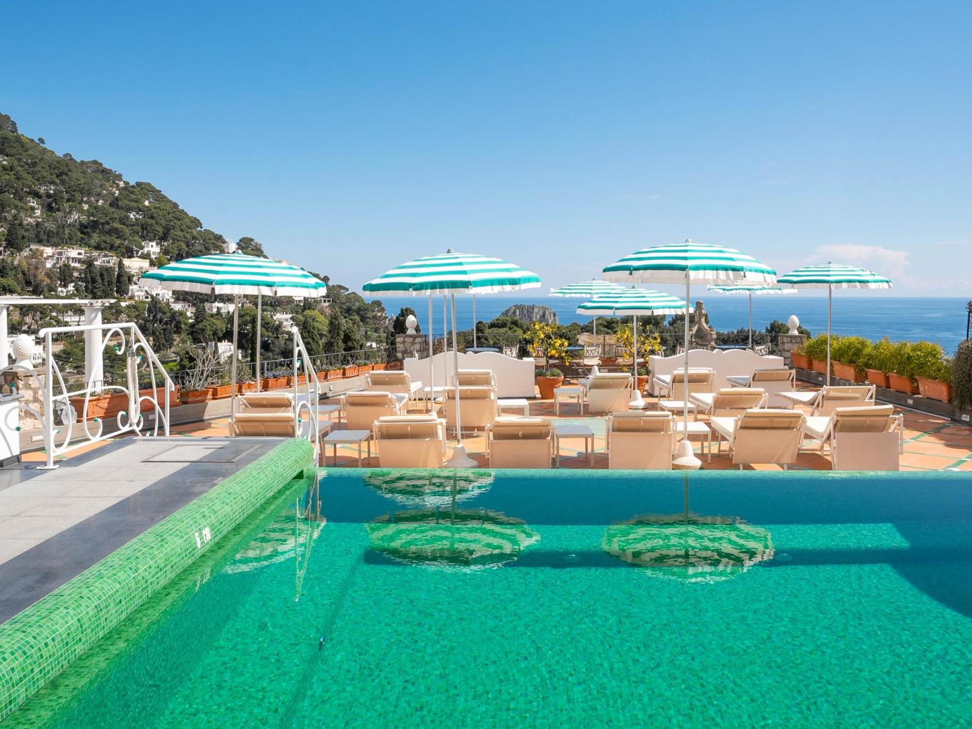 Sina Flora Otel Capri Dış mekan fotoğraf
