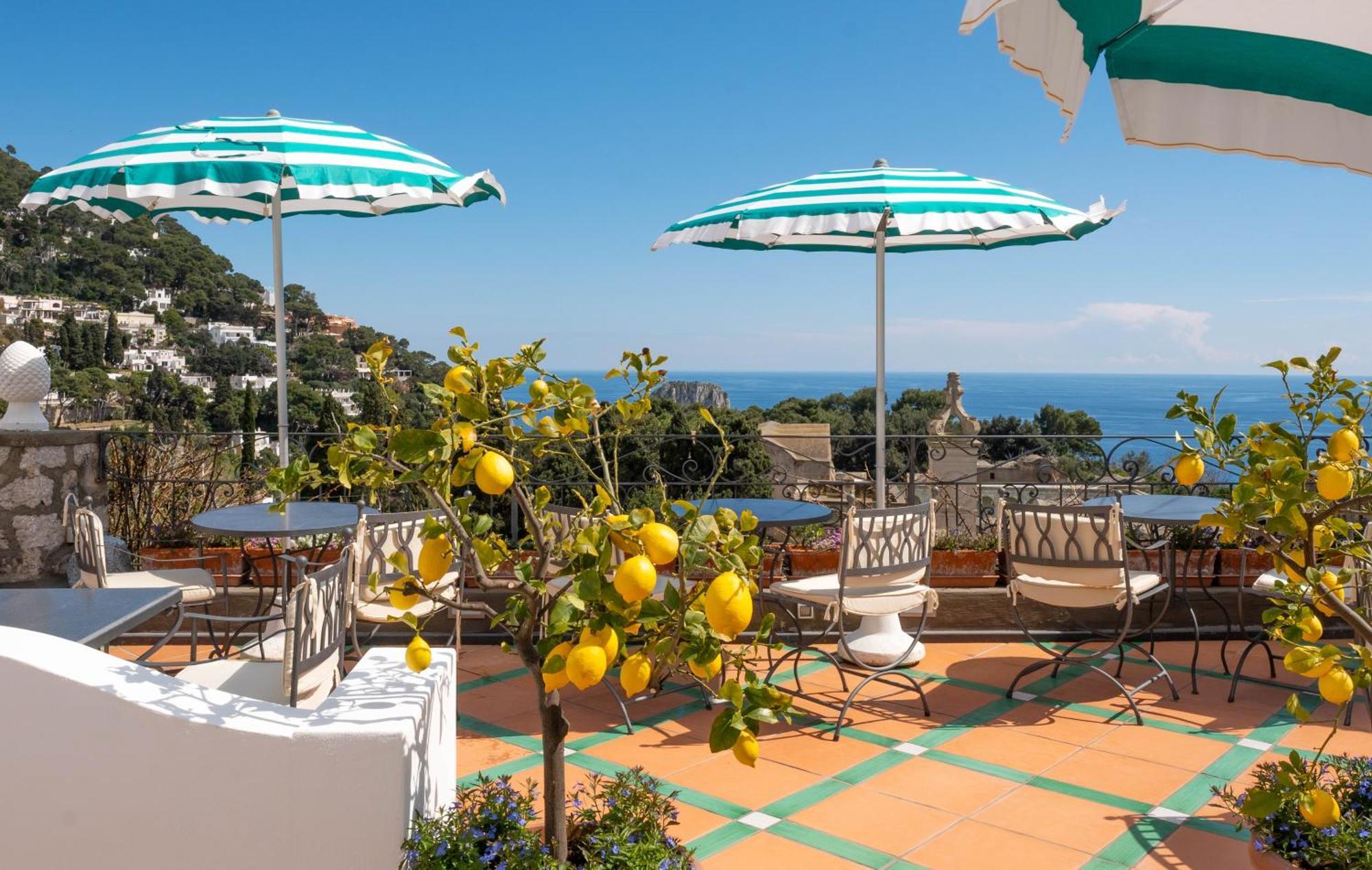 Sina Flora Otel Capri Dış mekan fotoğraf