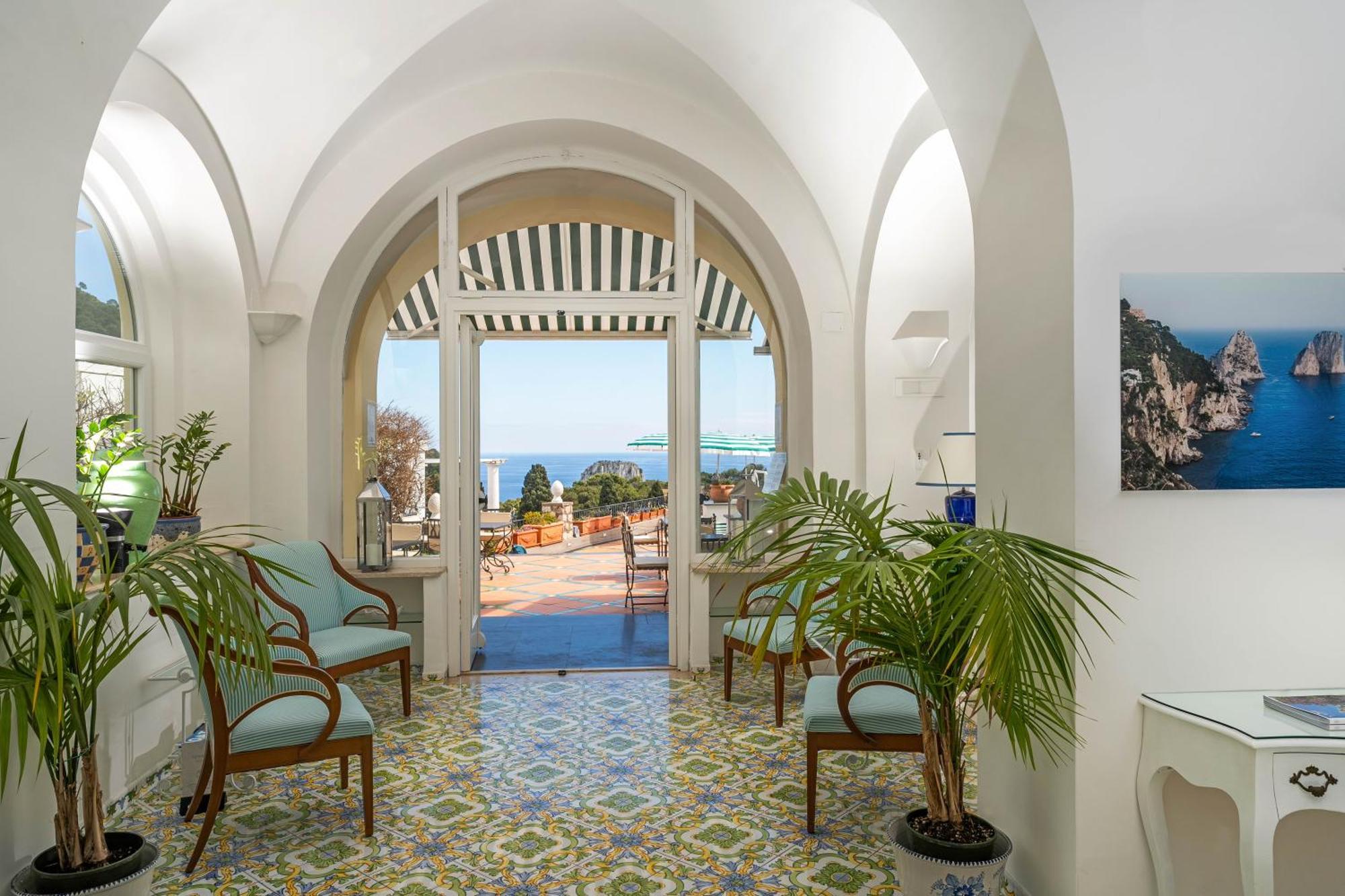 Sina Flora Otel Capri Dış mekan fotoğraf