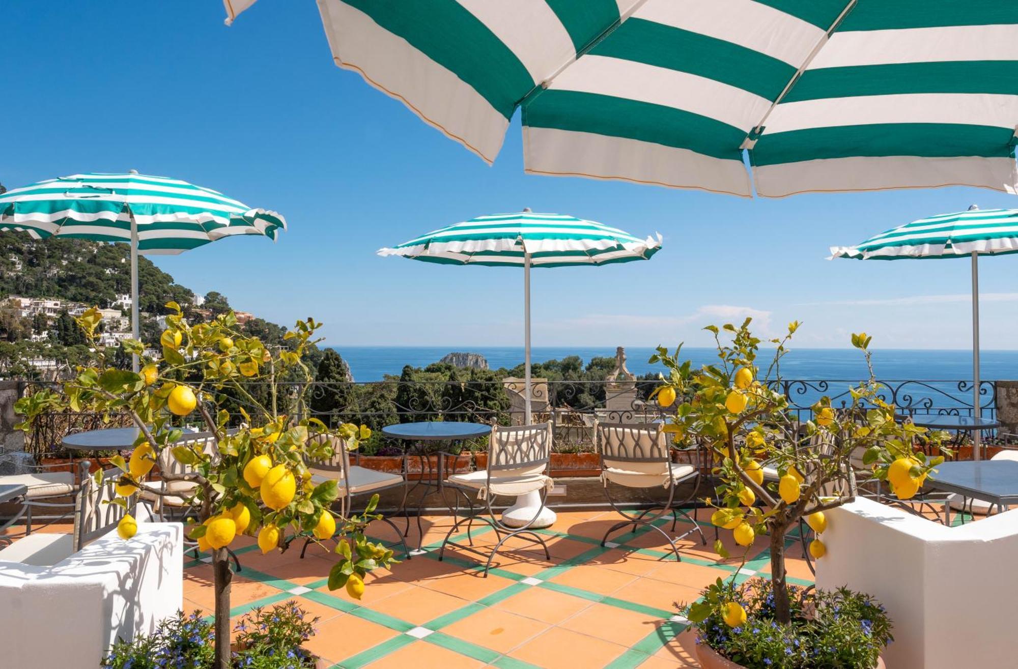 Sina Flora Otel Capri Dış mekan fotoğraf